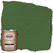 Glidden Fundamentals Exterior Paint Mountain Forest / Green, Flat, 1 Gallon