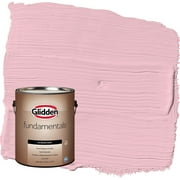 Glidden Fundamentals Rose Melody / Pink Semi-Gloss Exterior Paint, 5 Gallon