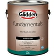 thumbnail image 1 of Glidden Fundamentals Tintable Base Flat Exterior Paint, 1 Gallon, 1 of 7