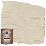 Glidden Fundamentals Exterior Paint Toasted Almond / Beige, Flat, 1 Quart