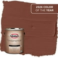 thumbnail image 1 of Glidden Fundamentals Warm Mahogany / Red Flat Exterior Paint, 1 Gallon, 1 of 11