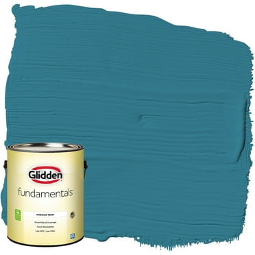 Glidden Fundamentals Interior Paint Adventure / Blue, Eggshell, 1 Gallon