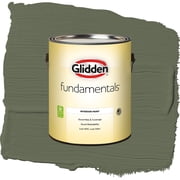 Glidden Fundamentals All About Olive / Green, Eggshell Interior Paint, 1 Gallon