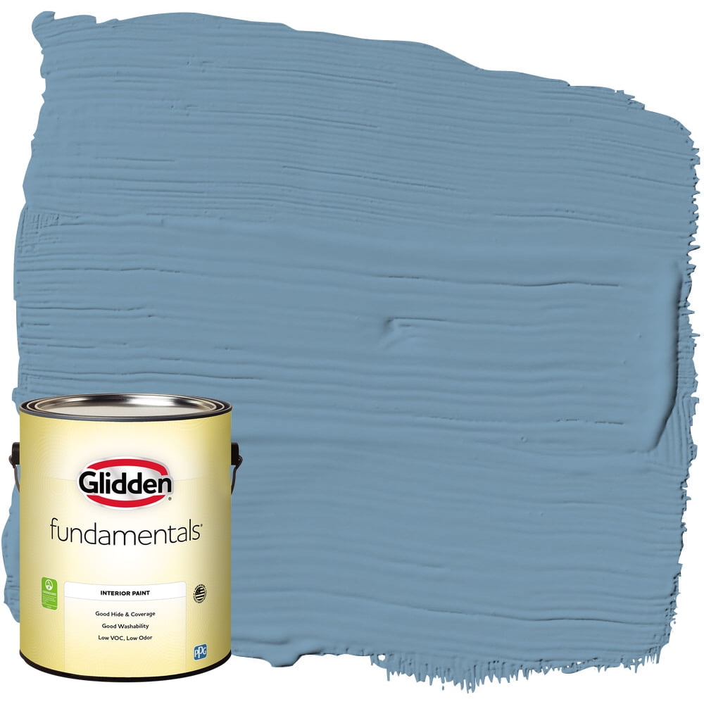 Glidden Fundamentals Interior Paint American Anthem / Blue, Eggshell, 1