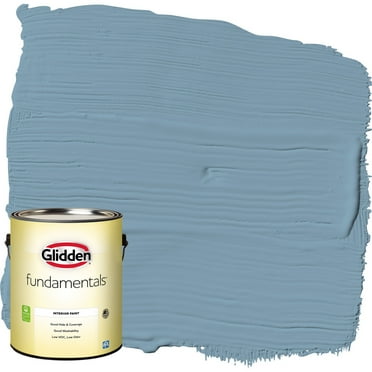 Glidden Fundamentals Interior Paint Americana / Blue, Eggshell, 1 Gallon