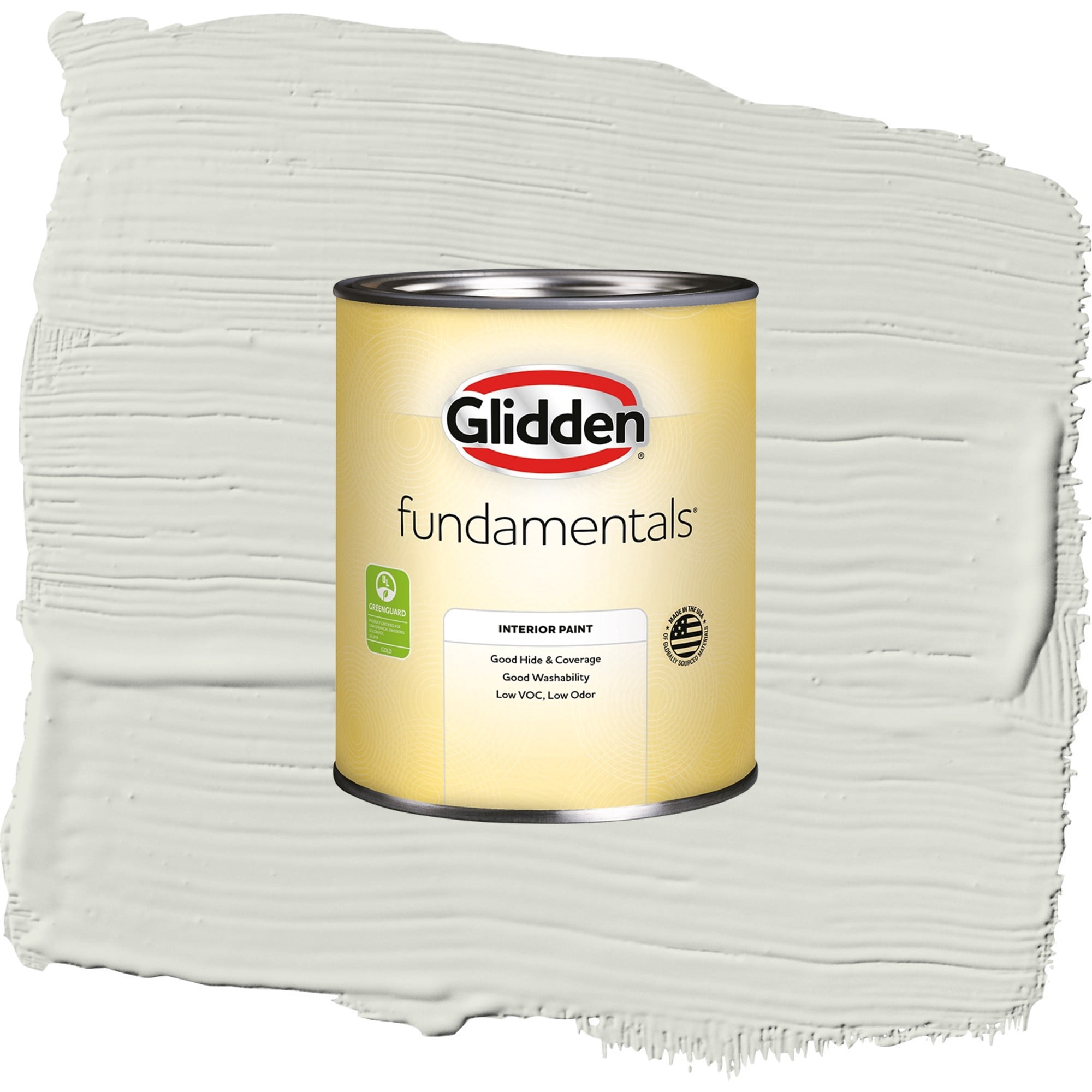 Glidden Fundamentals Anonymous / Green, Eggshell Interior Paint, 1 Quart
