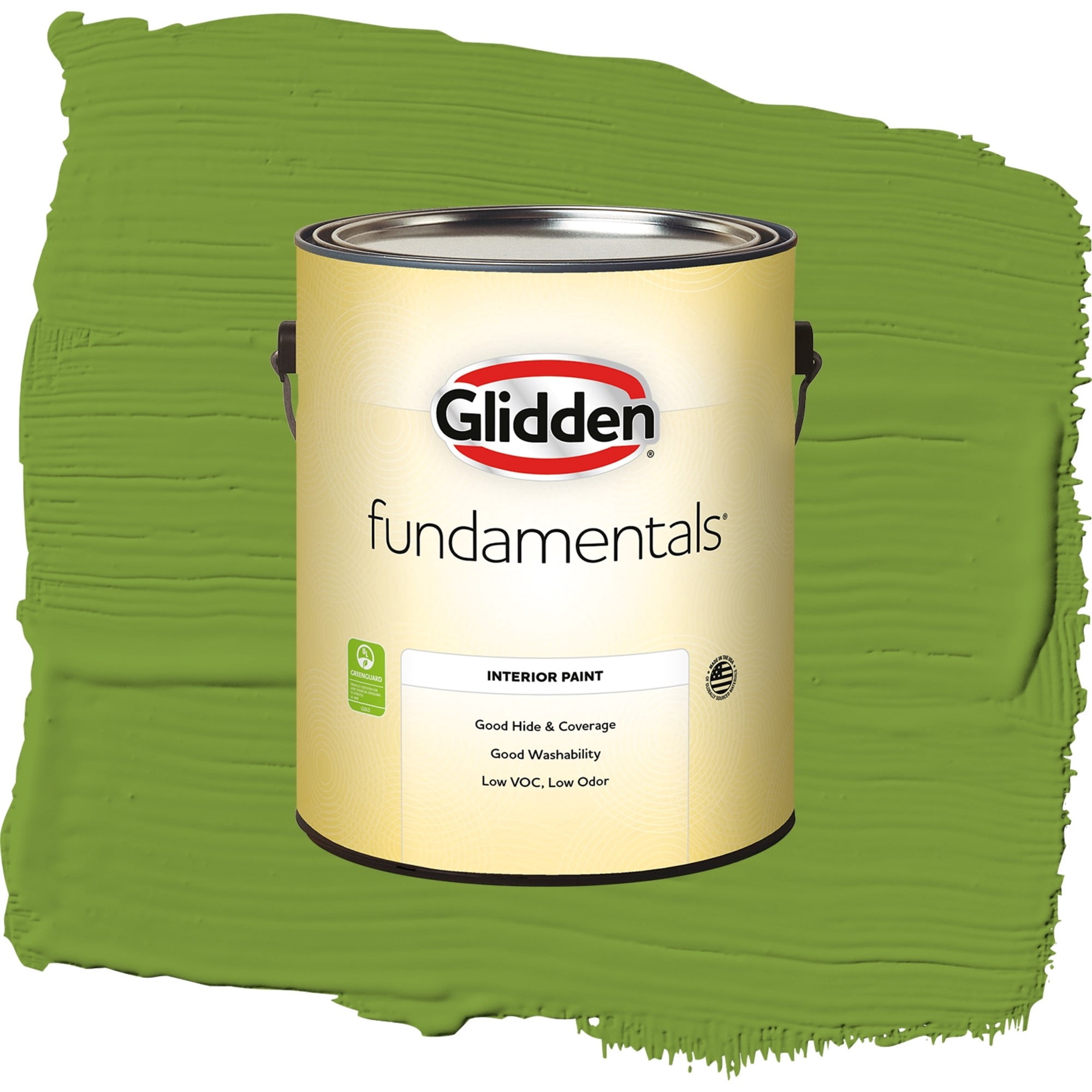 Glidden Fundamentals Antique Moss / Green, Eggshell Interior Paint, 1 Gallon