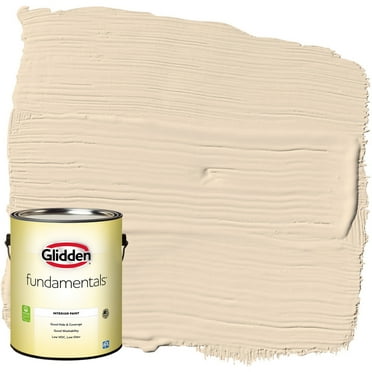 Glidden Fundamentals Interior Paint Antique Parchment / Beige, Eggshell, 1 Gallon