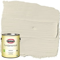Glidden Fundamentals Interior Paint Antique White / Off White, Semi-Gloss, 1 Gallon