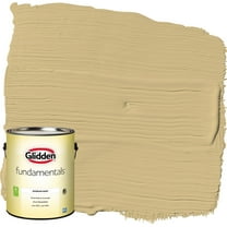 Glidden Fundamentals Interior Paint Appalachian Trail / Yellow, Eggshell, 1 Gallon