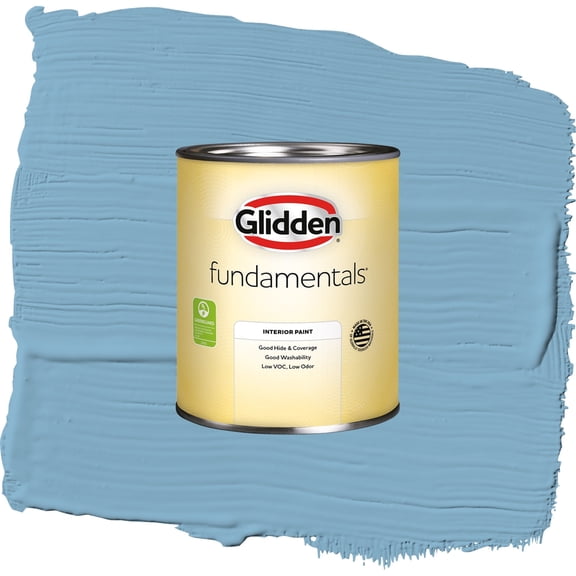 Glidden Fundamentals Arabella Eggshell Interior Paint and Primer, 1 Quart