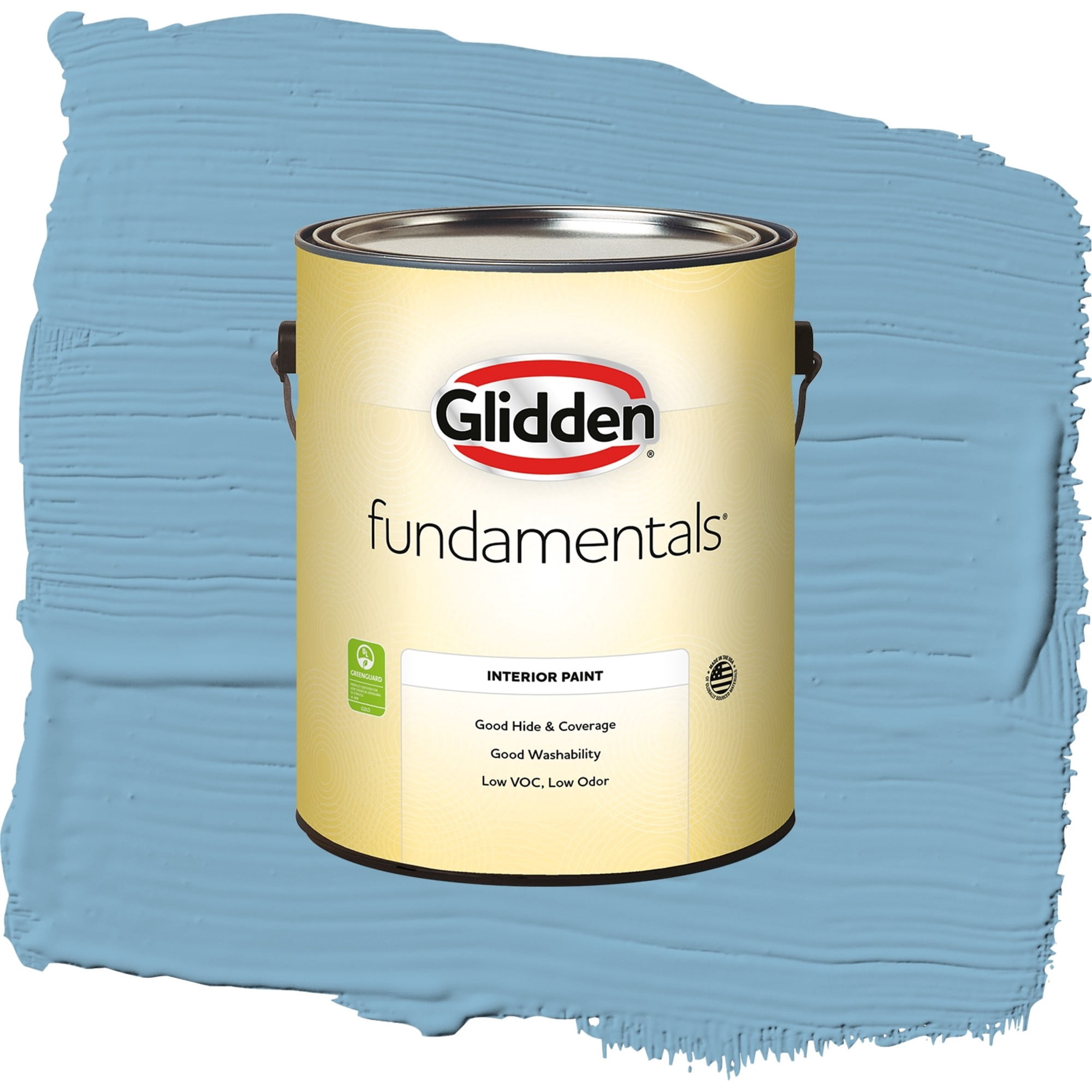 Glidden Fundamentals Arabella Semi Gloss Interior Paint and Primer, 1 Gallon