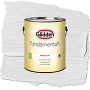 Glidden Fundamentals Aria / White Eggshell Interior Paint, 1 Gallon
