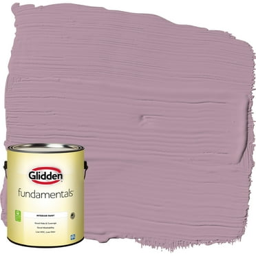 Glidden Fundamentals Interior Paint Ashberry / Purple, Eggshell, 1 Gallon