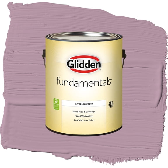 Glidden Fundamentals Ashberry / Purple, Eggshell Interior Paint, 1 Gallon