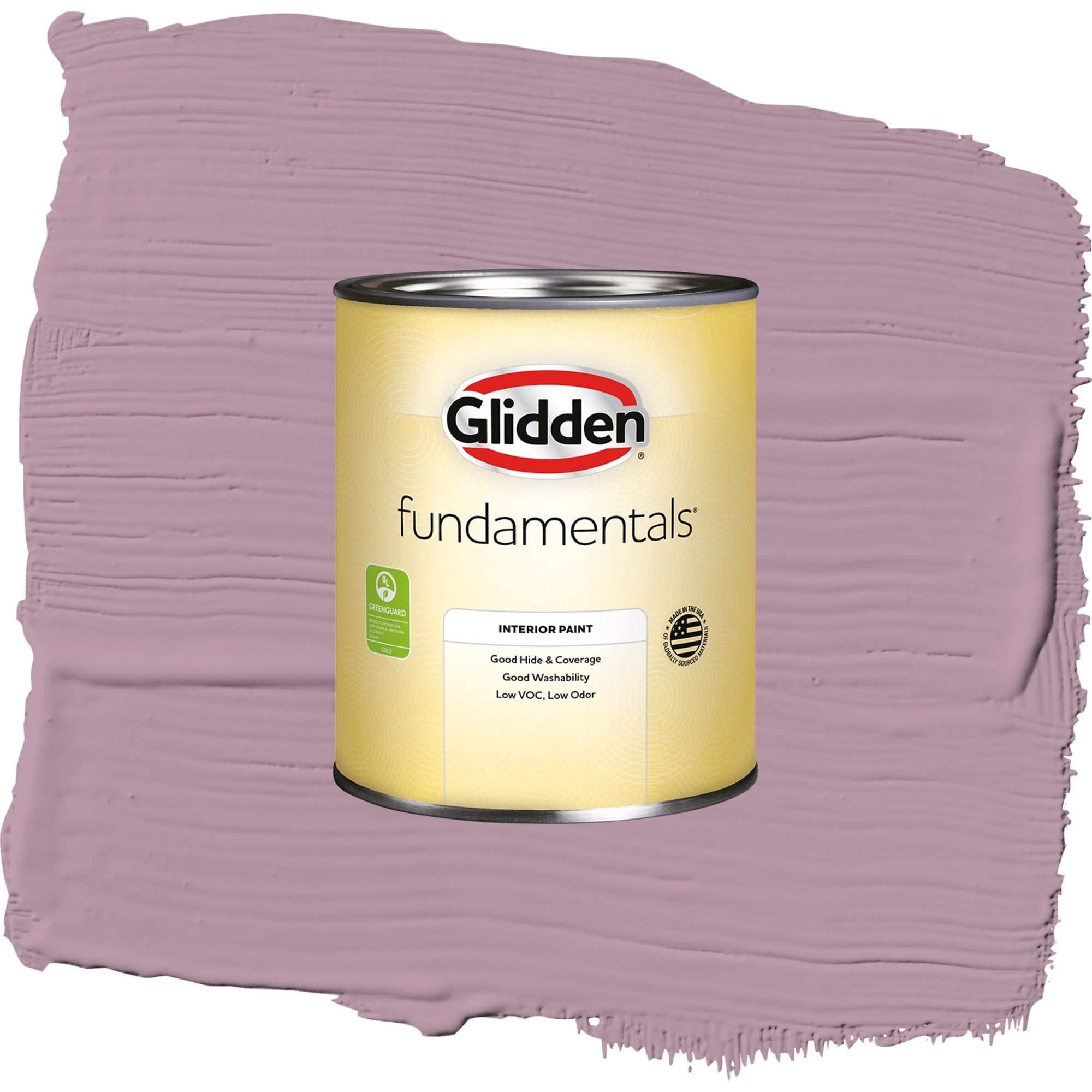 Glidden Fundamentals Ashberry / Purple, Eggshell Interior Paint, 1 Quart