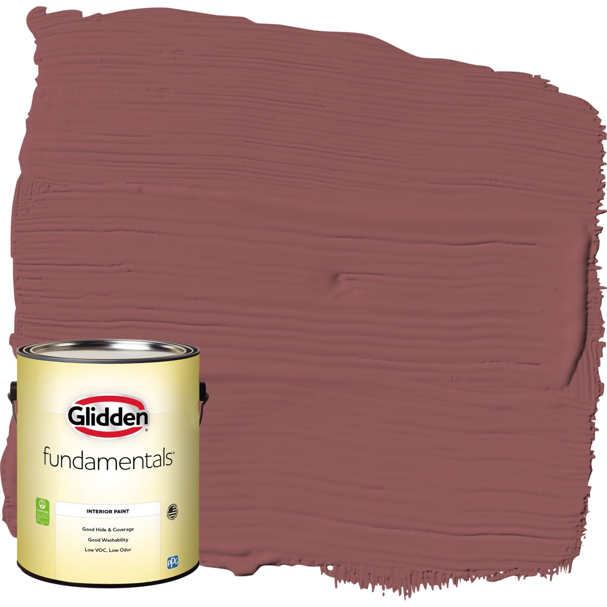Glidden Fundamentals Interior Paint Barn Door / Red, Flat, 1 Gallon