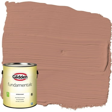 Glidden Fundamentals Interior Paint Big Cypress / Orange, Eggshell, 1 Gallon