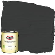 Glidden Fundamentals Interior Paint Black, Eggshell, 1 Gallon