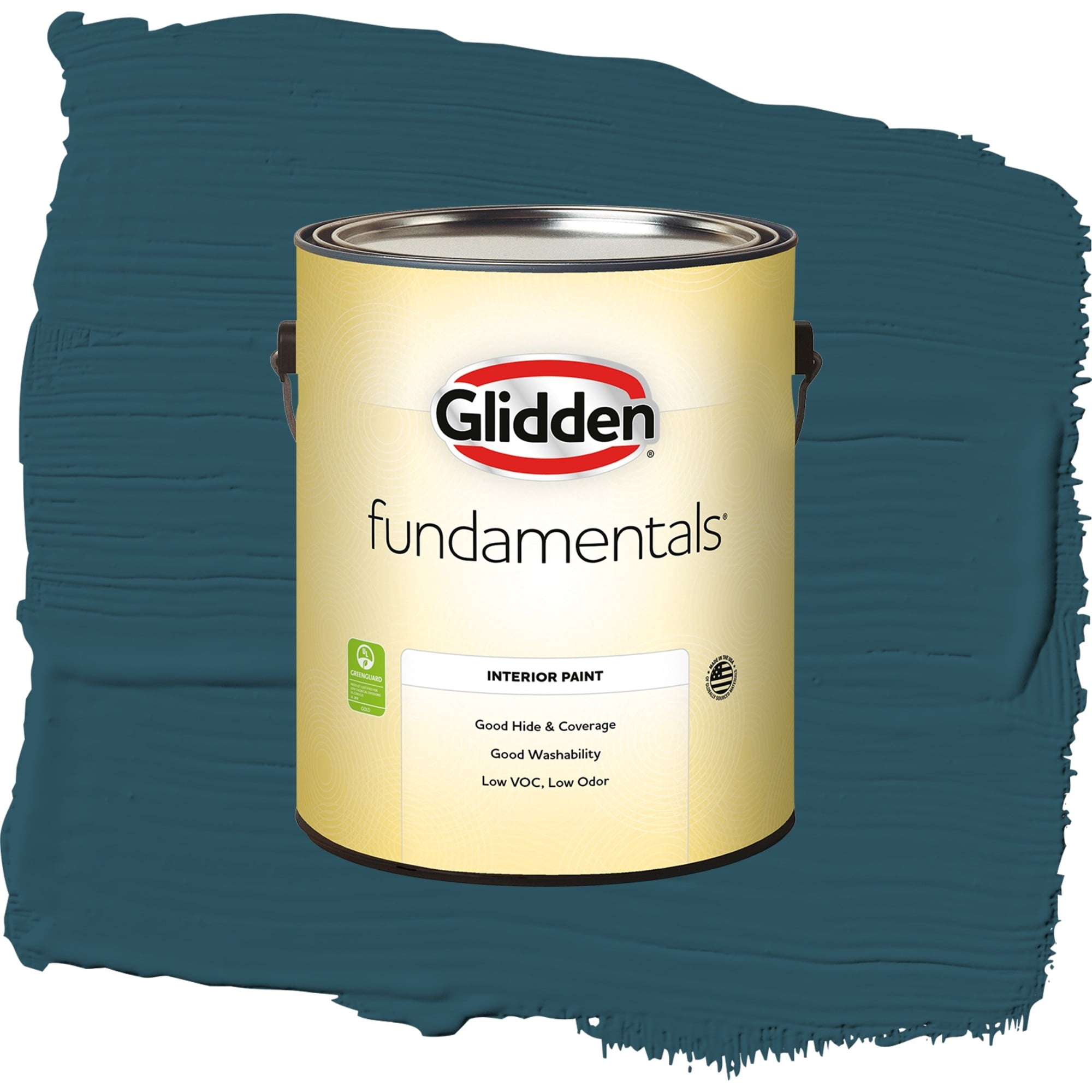 Glidden Fundamentals Blue Bayberry Eggshell Interior Paint and