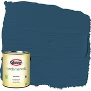 Glidden Fundamentals Interior Paint Blue Lava, Eggshell, 1 Gallon