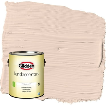 Glidden Fundamentals Blush Beige / Orange Eggshell Interior Paint, 1 Gallon