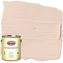 Glidden Fundamentals Interior Paint Blush Beige / Orange, Eggshell, 1 Gallon