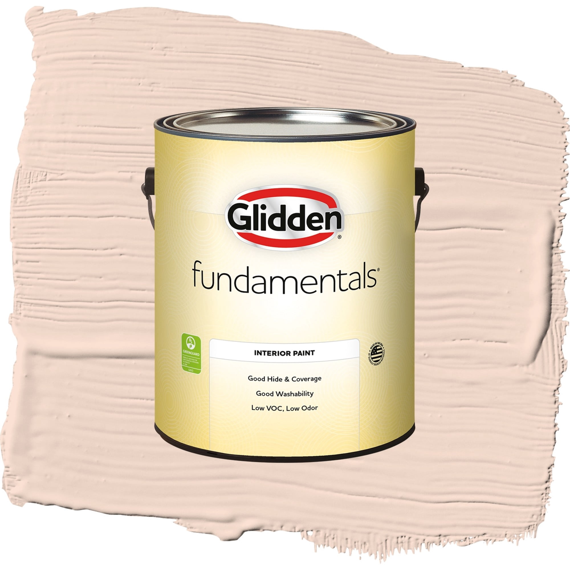 Glidden Fundamentals Blush Beige / Orange, Eggshell Interior Paint, 1 Gallon