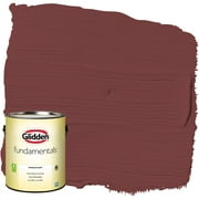 Glidden Fundamentals Interior Paint Bordeaux / Red, Eggshell, 1 Gallon