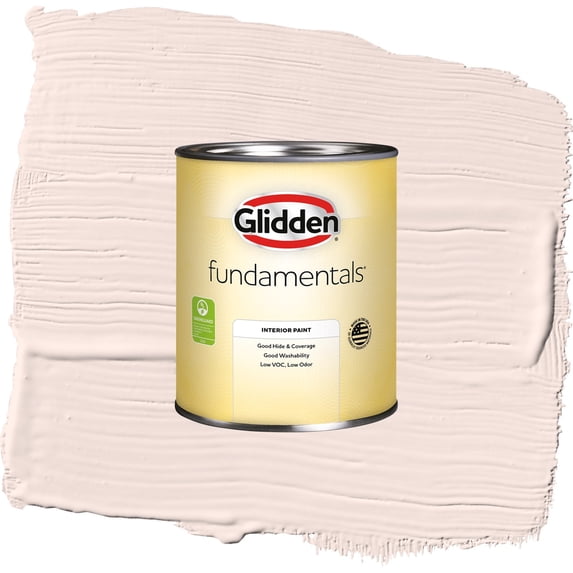 Glidden Fundamentals Brandy Alexander / Red, Eggshell Interior Paint, 1 Quart