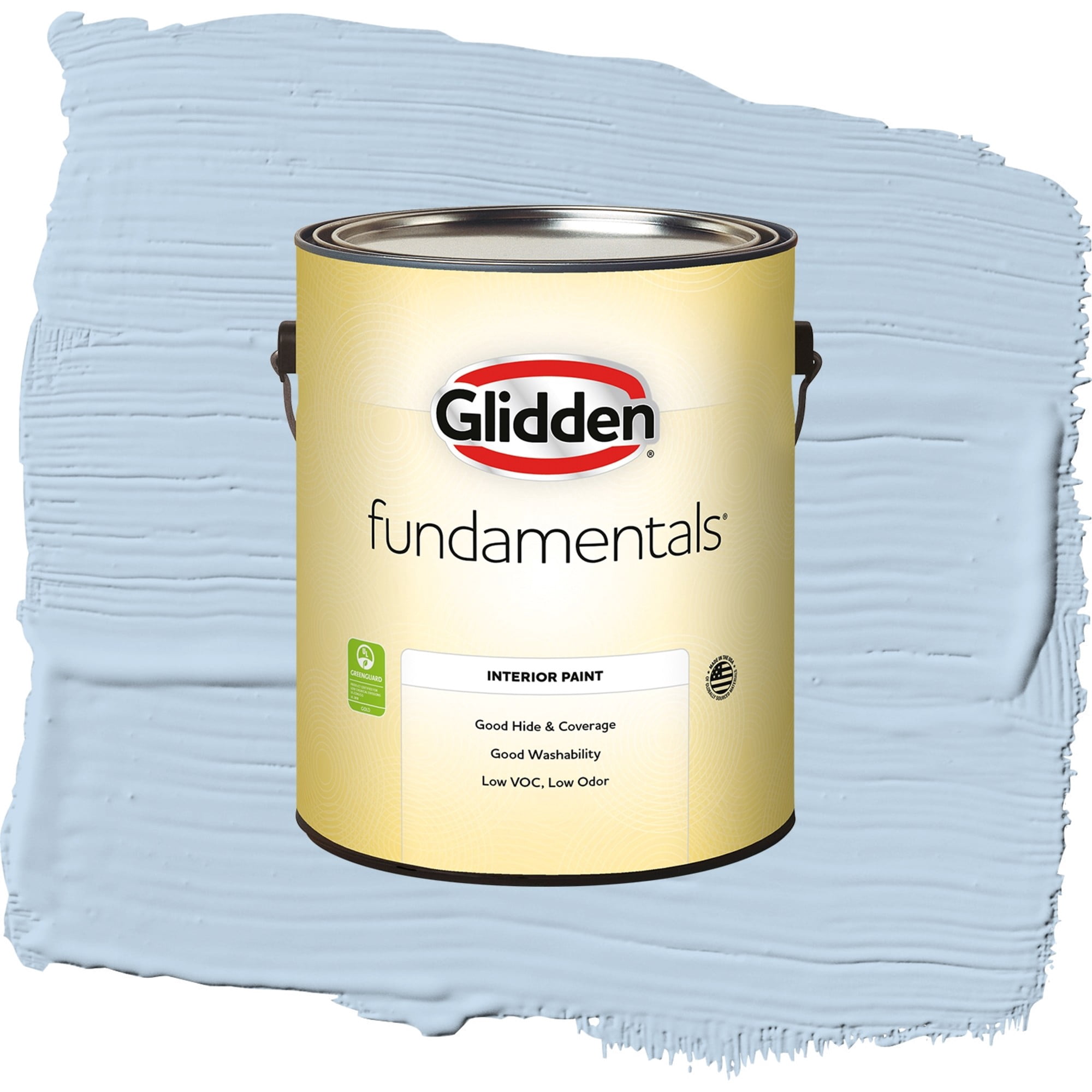 Glidden Fundamentals C'est La Vie / Blue, Eggshell Interior Paint, 1 Gallon