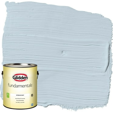 Glidden Fundamentals Interior Paint Calm Sea / Blue, Eggshell, 1 Gallon