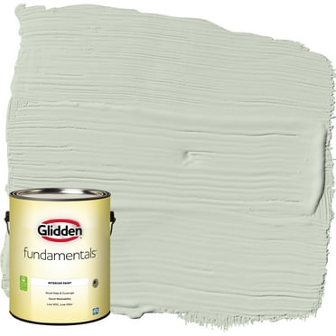 Glidden Fundamentals Interior Paint Castaway / Green, Eggshell, 1 Gallon