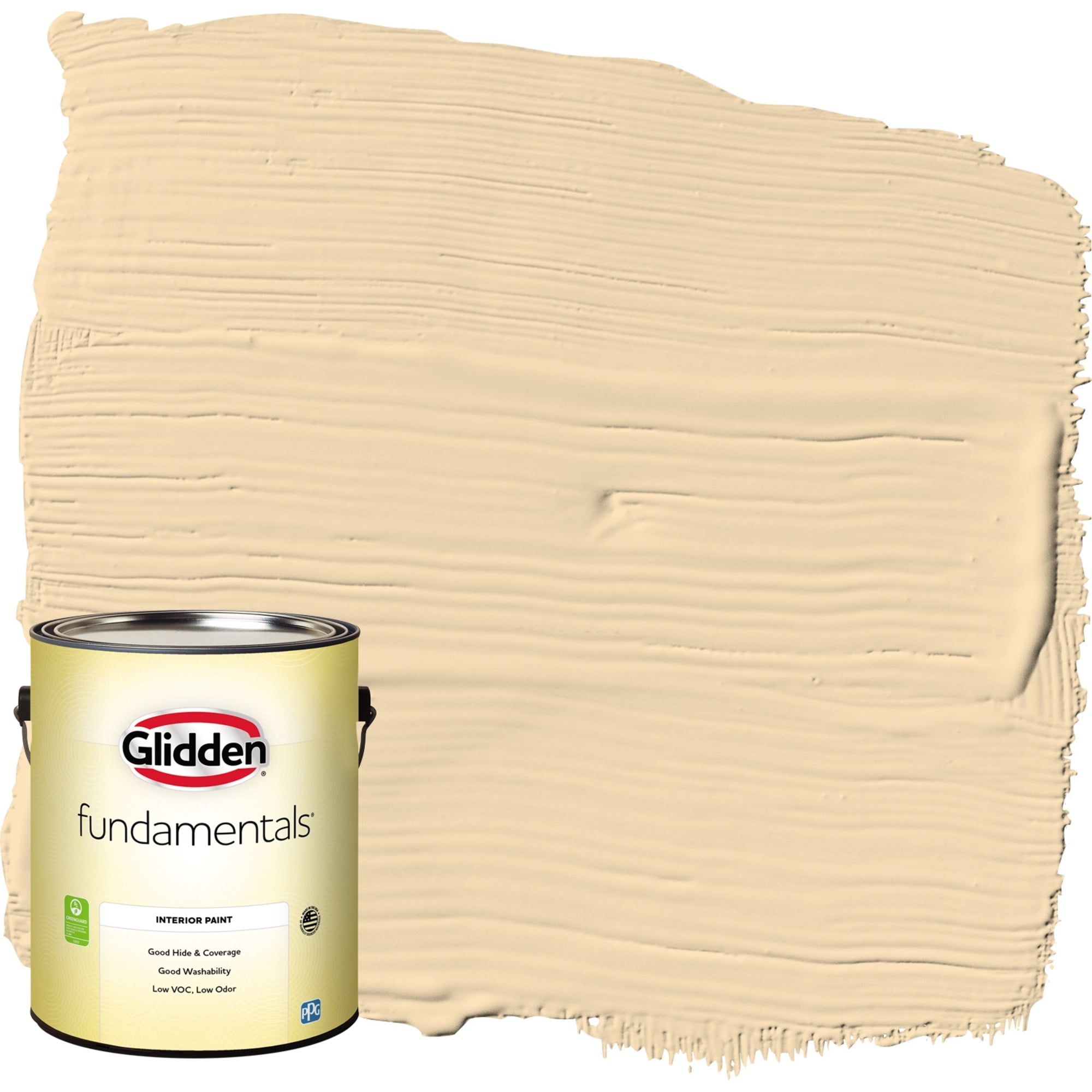 Glidden Fundamentals Interior Paint Chai Tea Latte / Yellow, Eggshell ...