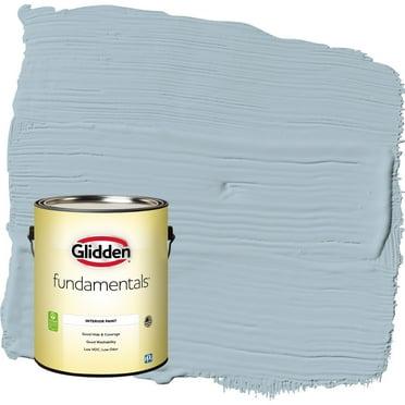 Glidden Fundamentals Chambray / Blue Eggshell Interior Paint, 1 Gallon
