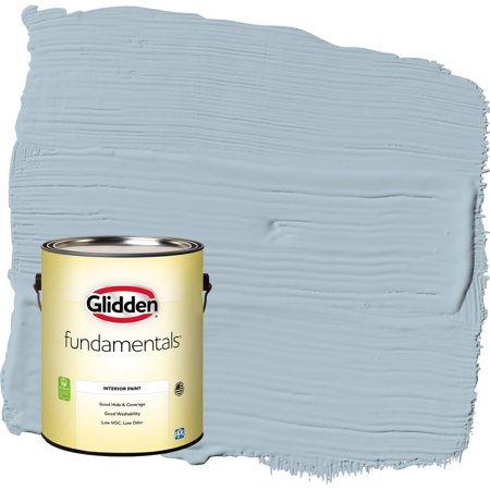 Glidden Fundamentals Chambray / Blue, Eggshell Interior Paint, 1 Gallon