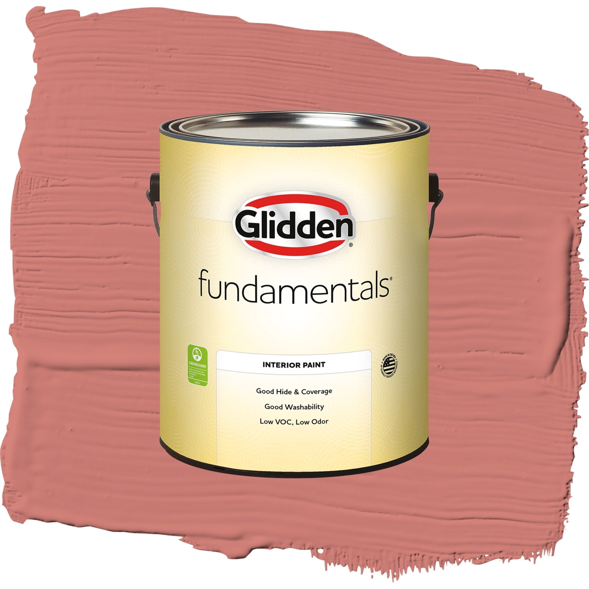 Glidden Fundamentals Chili Pepper Eggshell Interior Paint and Primer, 1 Gallon