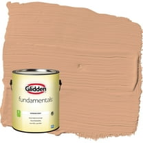 Glidden Fundamentals Clay Fire / Orange Eggshell Interior Paint, 1 Gallon