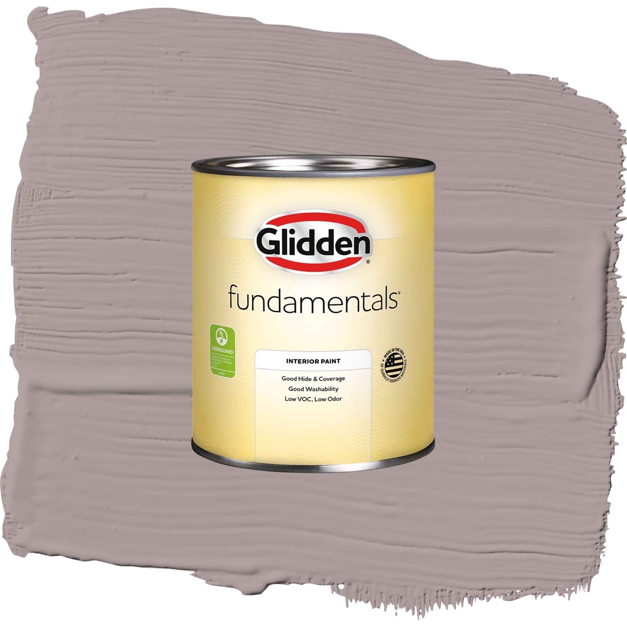 Glidden Fundamentals Coffee Custard / Purple, Semi-Gloss Interior Paint, 1 Quart