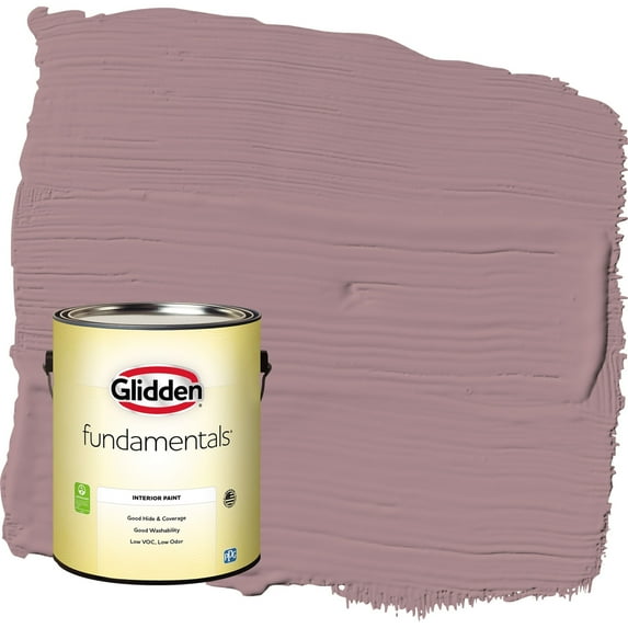 Glidden Fundamentals Coffee Rose / Purple Flat Interior Paint, 1 Gallon