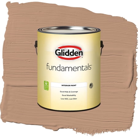 Glidden Fundamentals Cool Clay / Beige, Eggshell Interior Paint, 1 Gallon