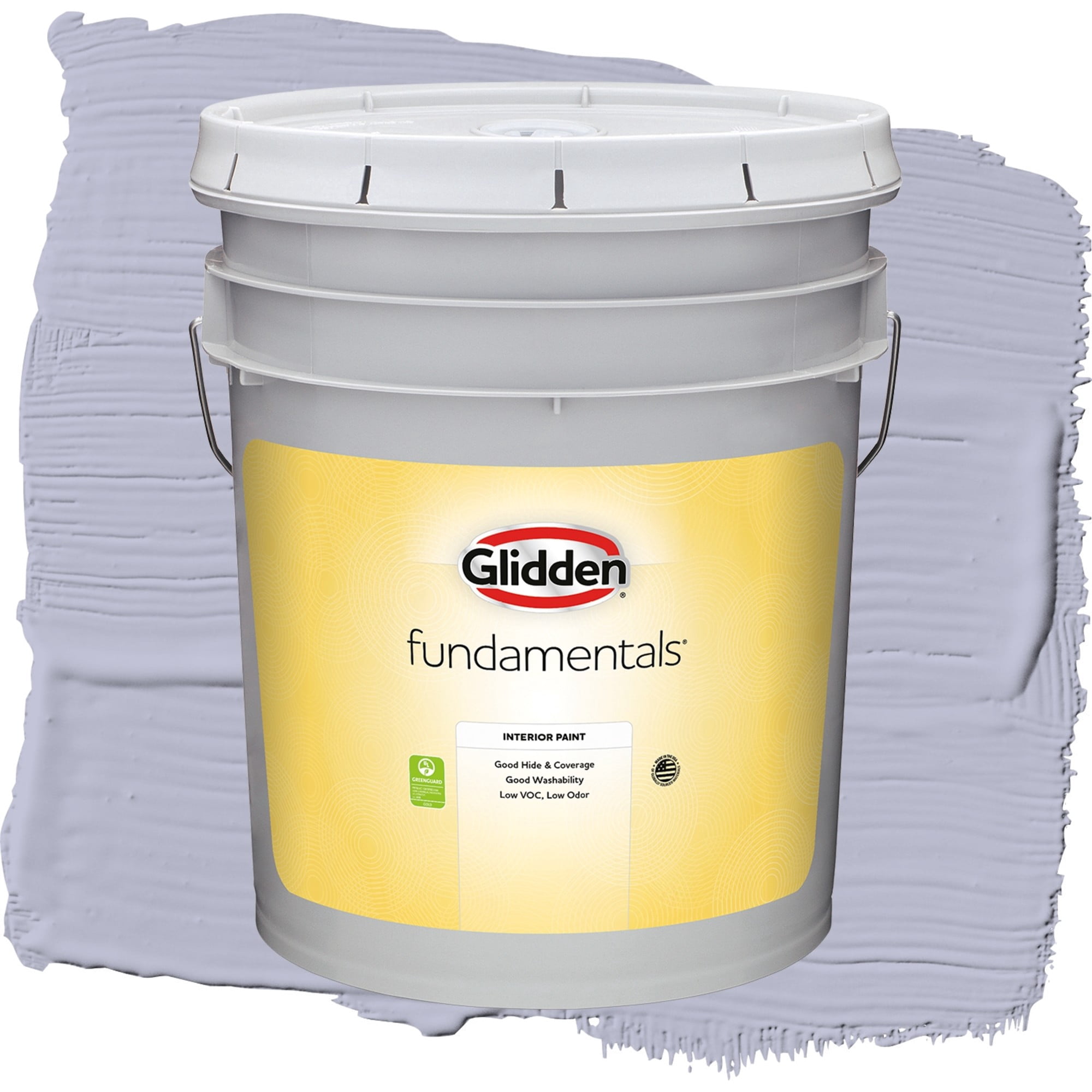 Glidden Fundamentals Cosmic / Purple, Eggshell Interior Paint, 5 Gallon