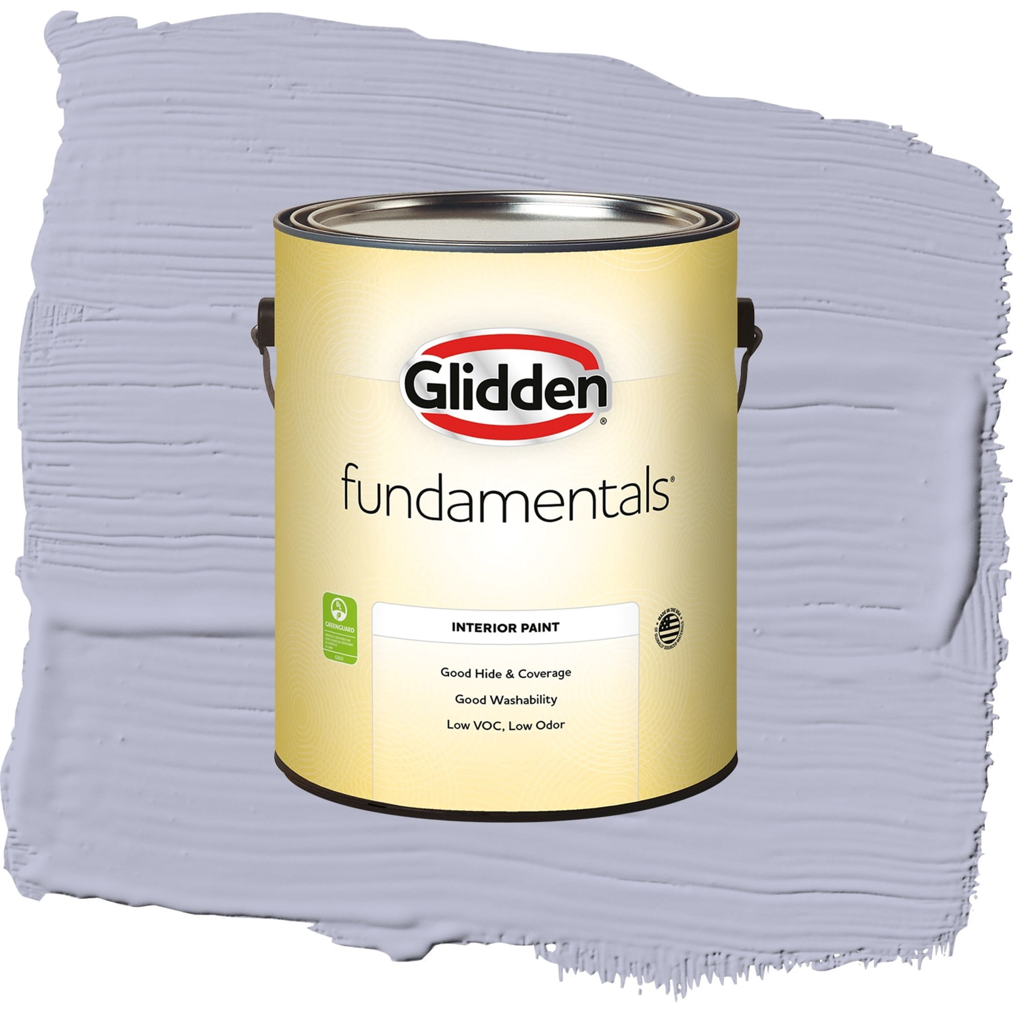 Glidden Fundamentals Cosmic / Purple, Flat Interior Paint, 1 Gallon
