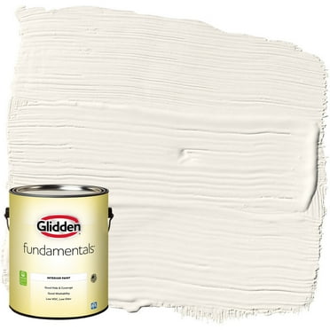 Glidden Fundamentals Interior Paint Cow's Milk / Off White, Eggshell, 1 Gallon