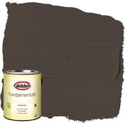 Glidden Fundamentals Interior Paint Dark Granite / Brown, Eggshell, 1 Gallon