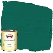 Glidden Fundamentals Interior Paint Deep Veridian / Green, Eggshell, 1 Gallon