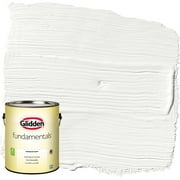 Glidden Fundamentals Interior Paint Delicate White, Semi Gloss, 1 Gallon