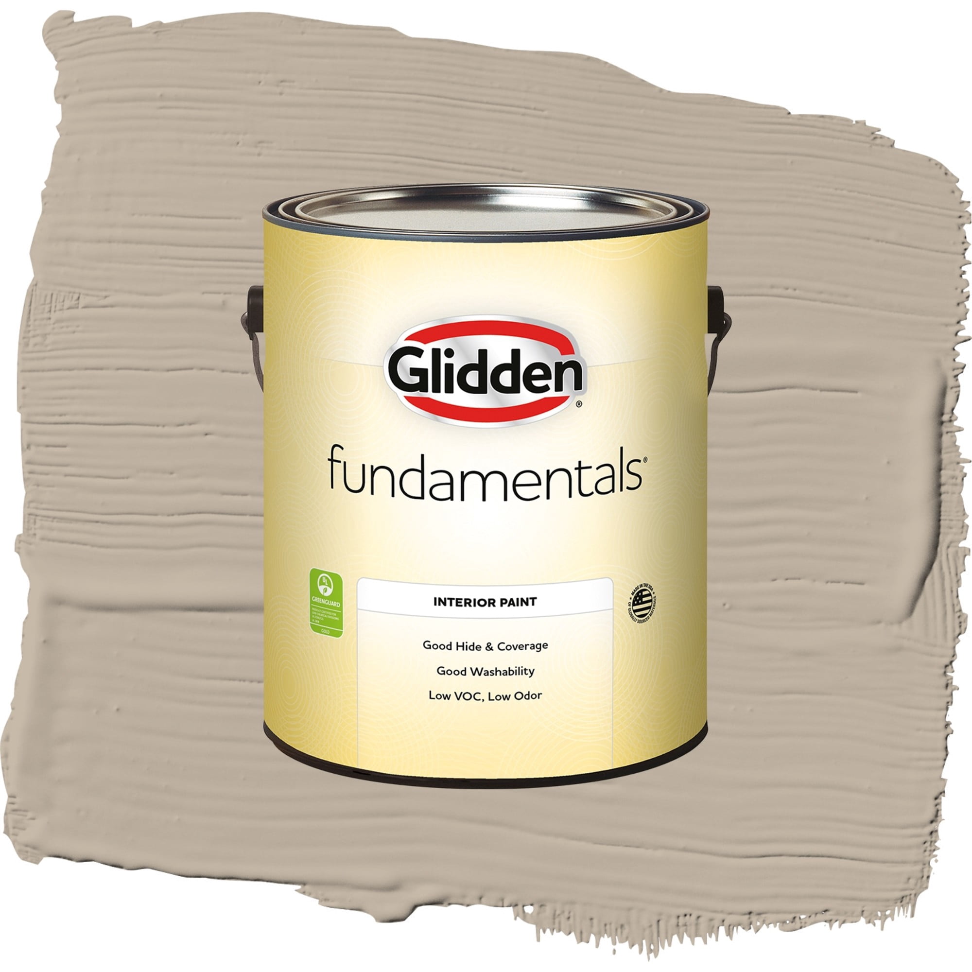 Glidden Fundamentals Discover / Beige, Eggshell Interior Paint, 1 Gallon