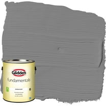 Glidden Fundamentals Interior Paint Dover Gray / Grey, Eggshell, 1 Gallon
