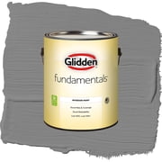 Glidden Fundamentals Dover Gray / Grey, Eggshell Interior Paint, 1 Gallon